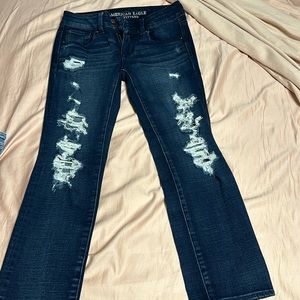 I am selling these American eagle jeans size.